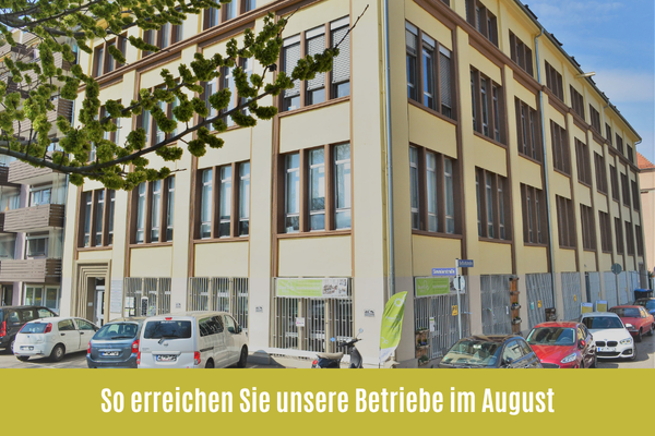 Kachel Betriebsferien August 2025