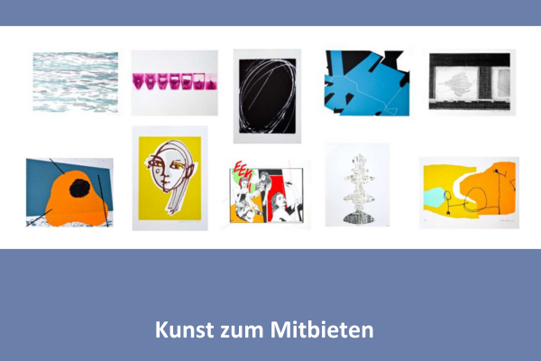 Kachel Kunst zum Mitbieten