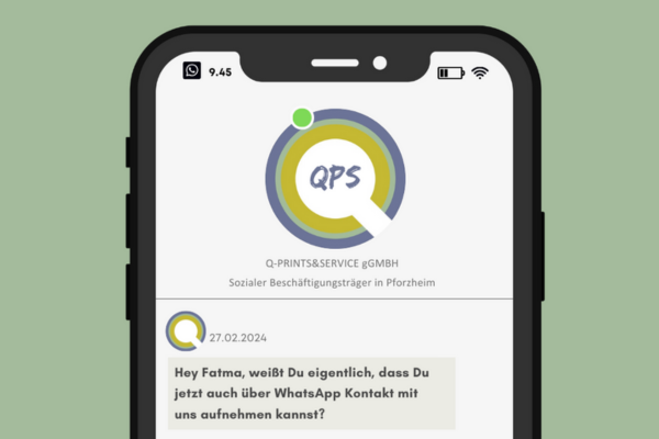 WhatsApp Kanal von Q-PRINTS&SERVICE